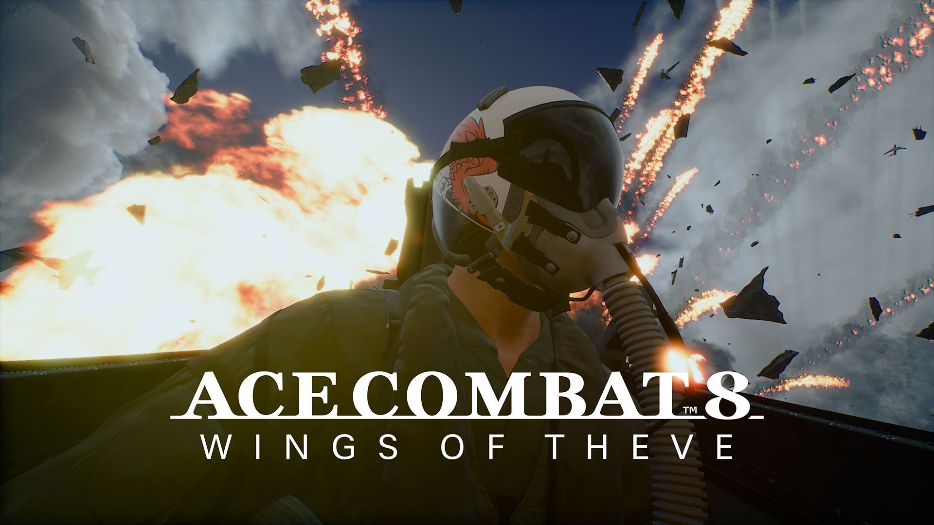ACE COMBAT ZERO preorder bonus official ACE COMBAT 8 artwork from Bandai Namco Entertainment.