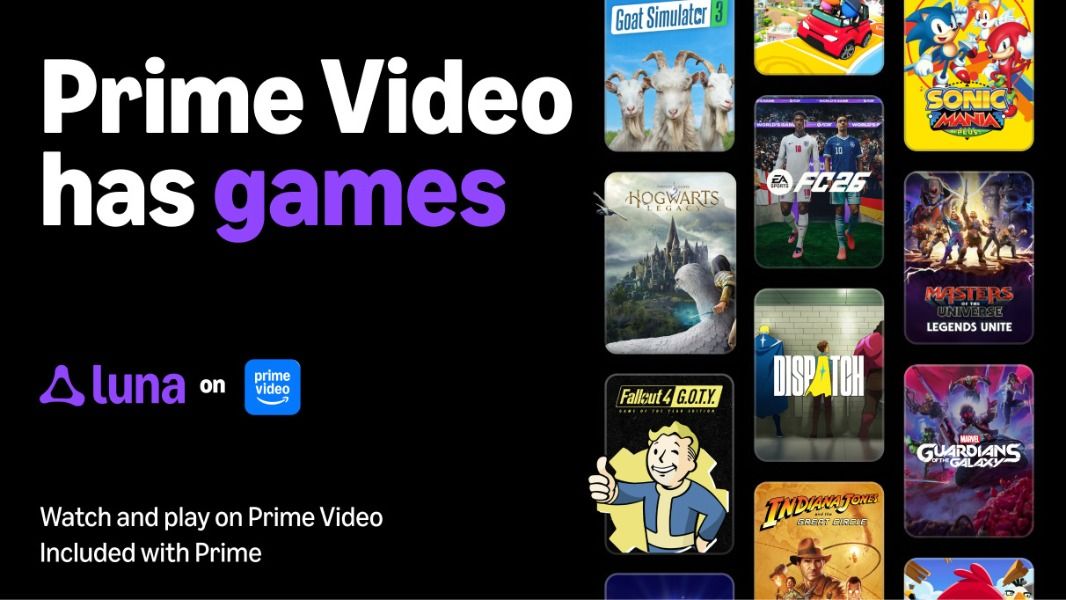 Amazon Luna Prime Video integration