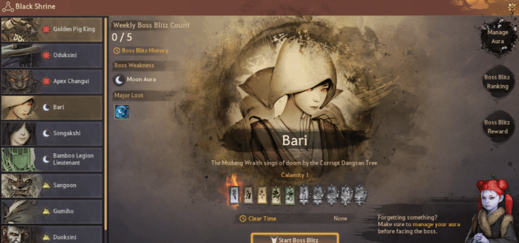 Black Desert Online - Boss Aura System