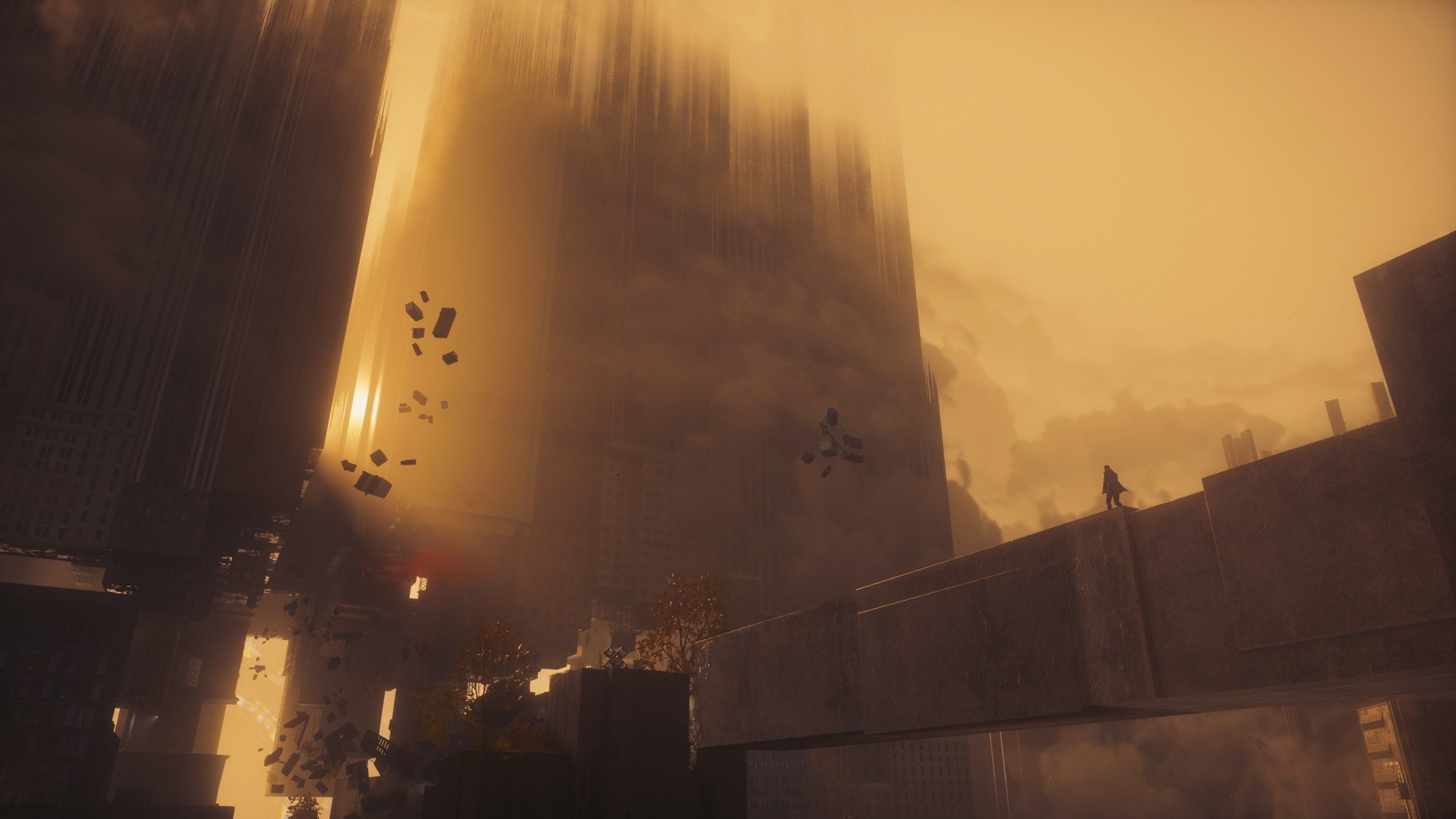 A screenshot from the video game Control Resonant.