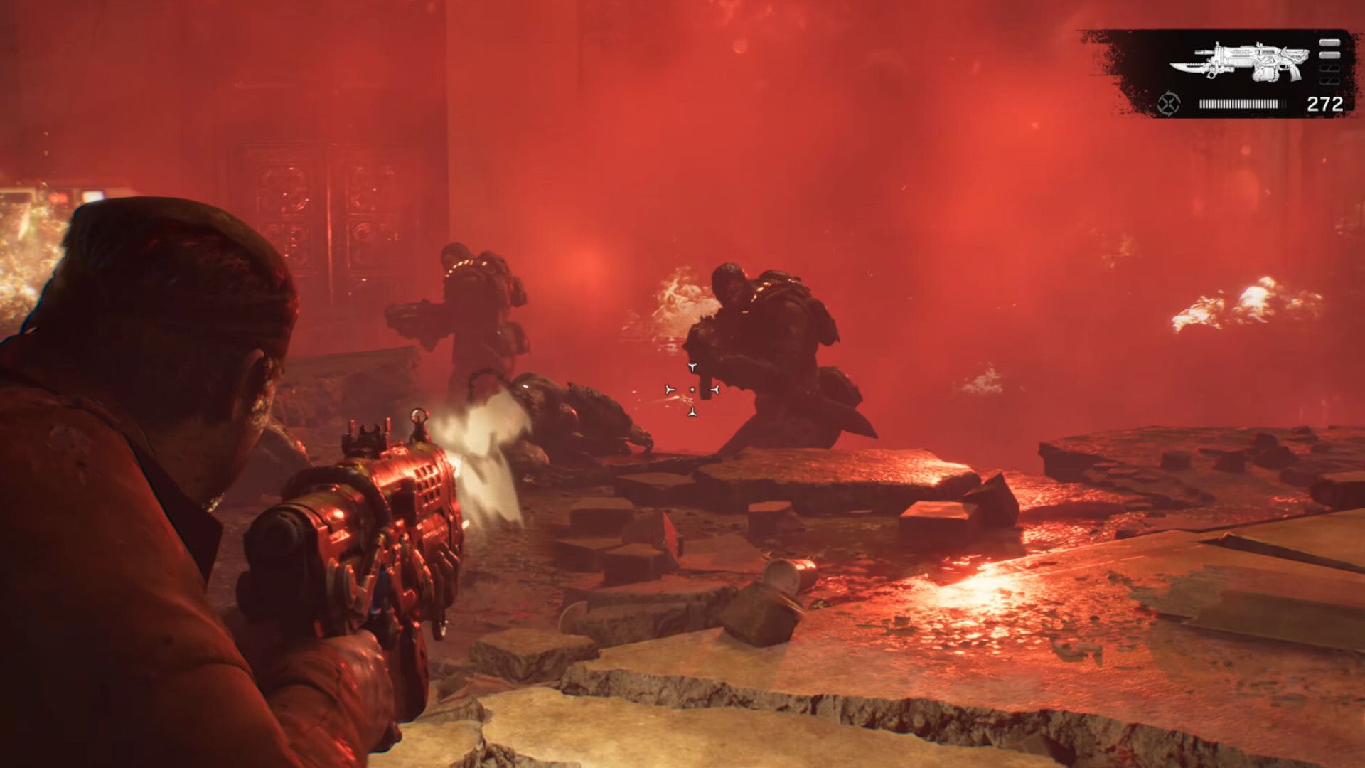 Gears of War: E-Day combat screenshots