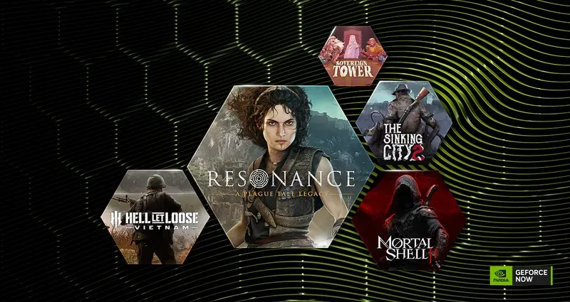Official NVIDIA visual for GeForce NOW games in August 2026