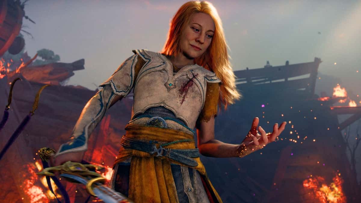 Faye in God of War Laufey