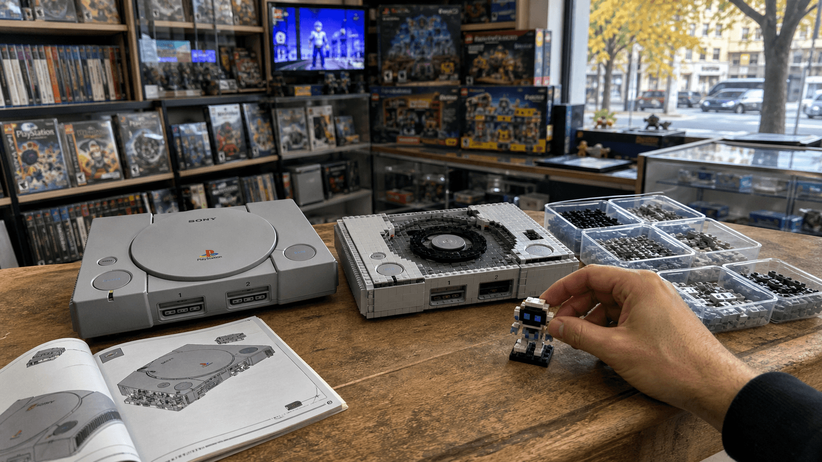 La prima PlayStation sta per diventare un set LEGO