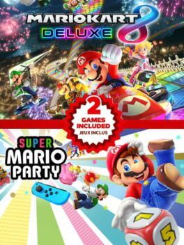 Mario Kart 8 Deluxe + Super Mario Party Double Pack cover art