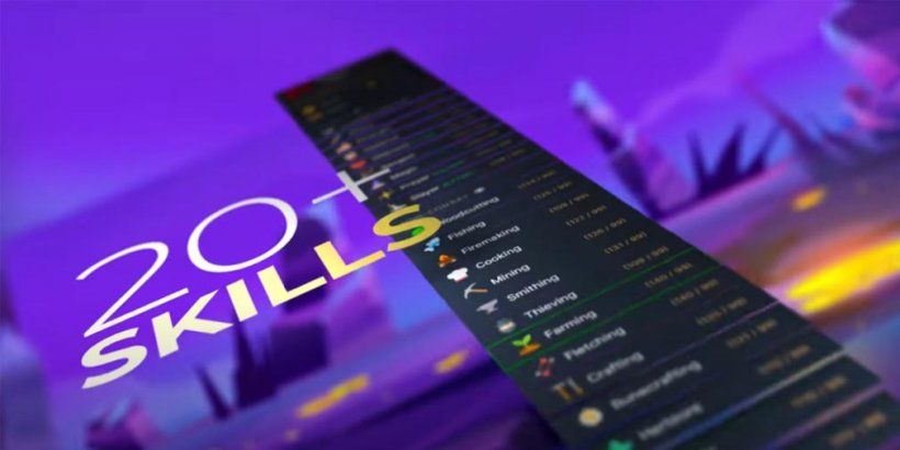 Melvor Idle, the Runescape-inspired idle RPG, is out of Early Access and out now on iOS and Android