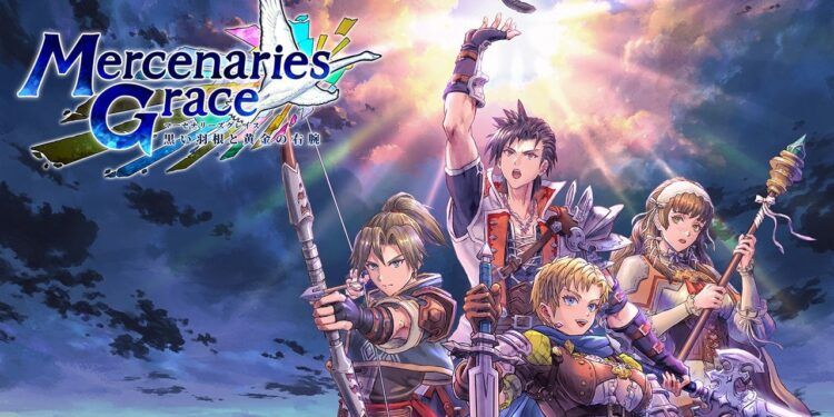 Mercenaries Grace Black Feather and the Golden Right Arm key art