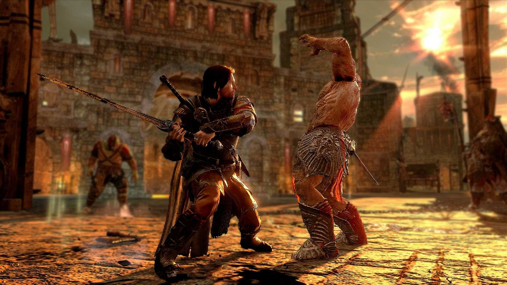 Screenshot of gameplay from the Middle-earth: Shadow bundle on Switch 2