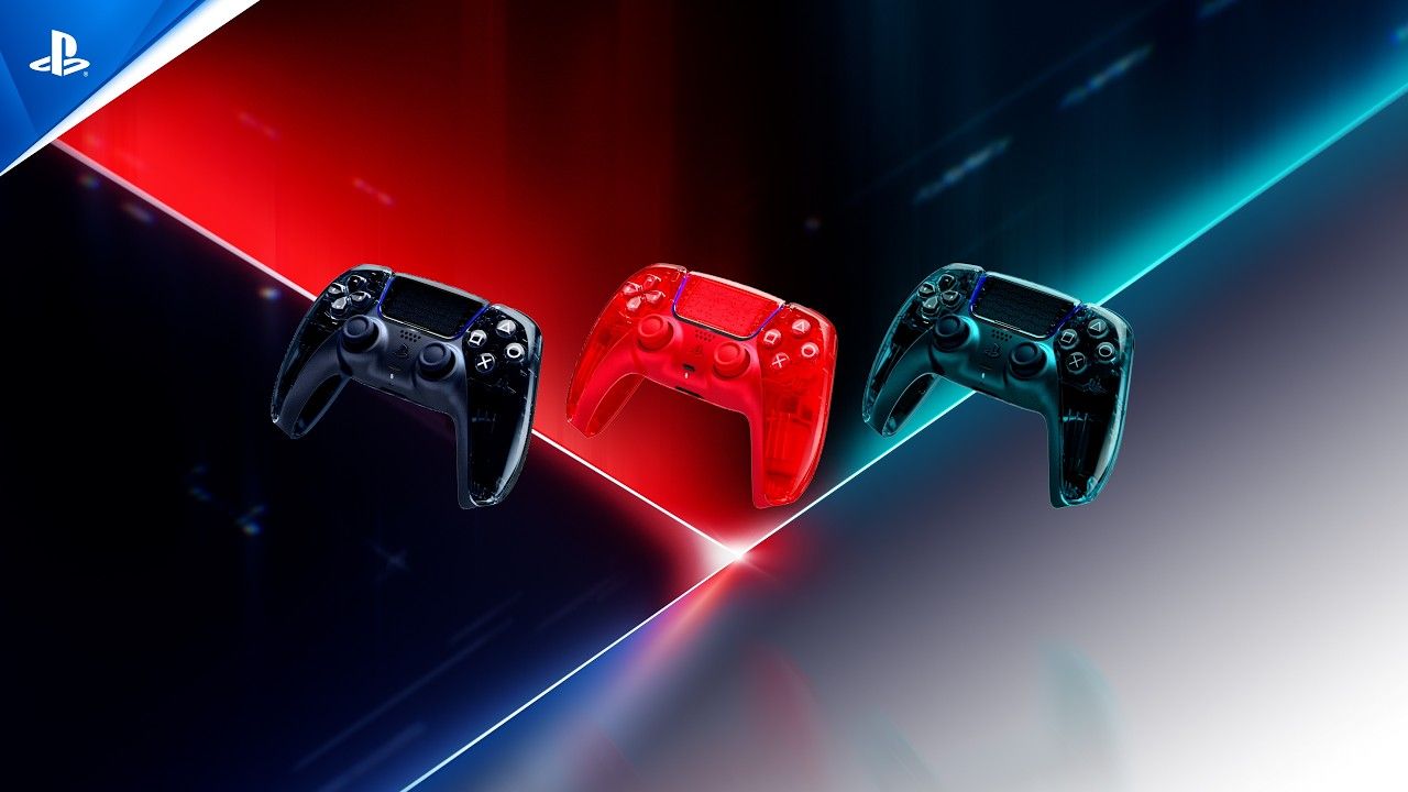 First look inside the Prism Collection, with three new transparent designs for PS5 accessories