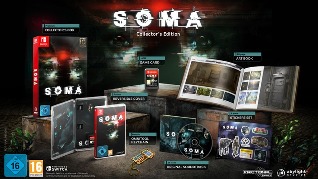 SOMA Nintendo Switch - Physical + Limited Collector Edition project video thumbnail