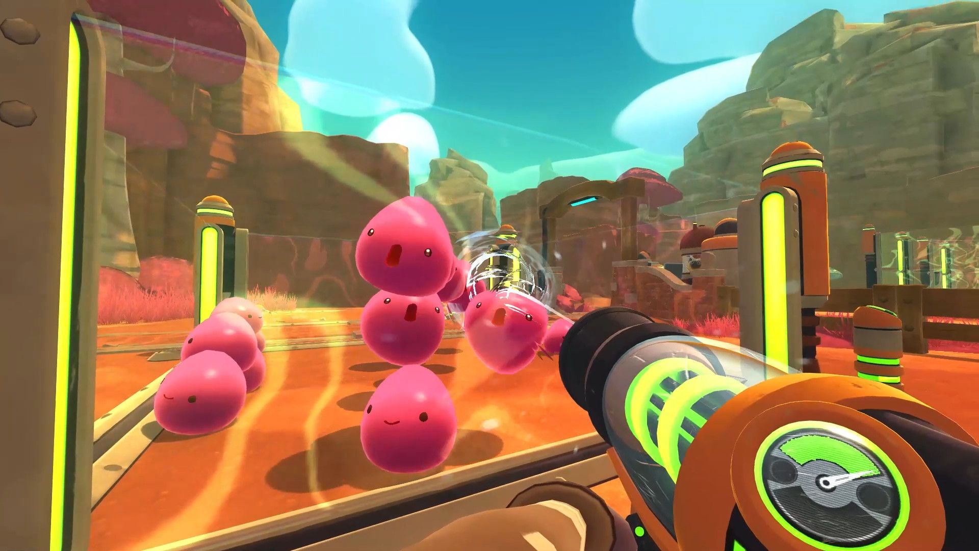 Best Steam Autumn Sale games: a screenshot of Slime Rancher