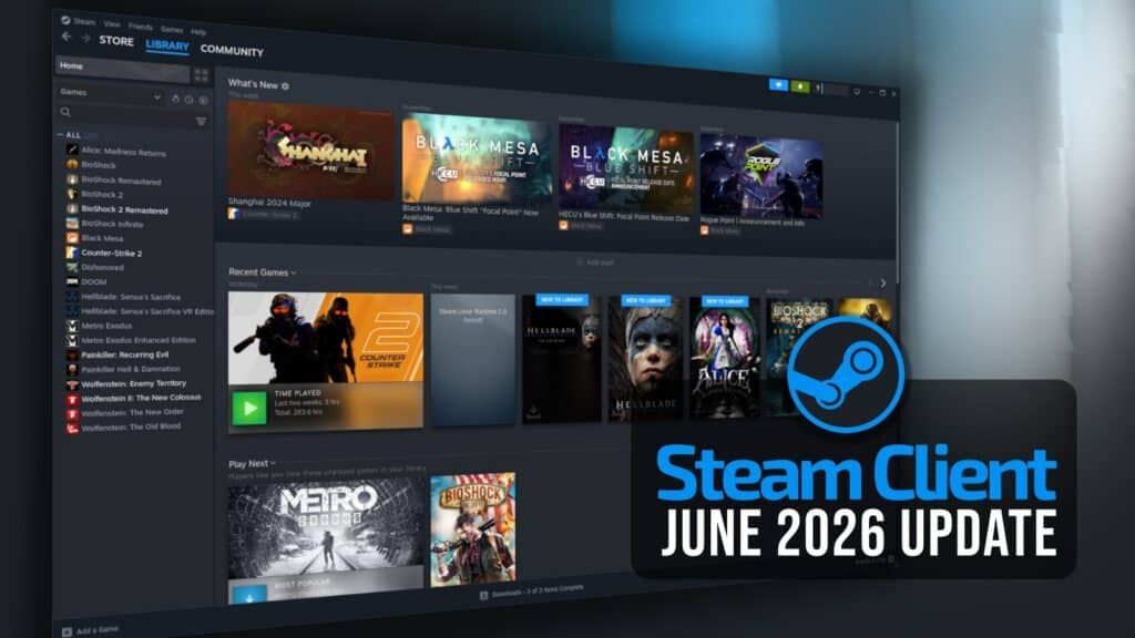 Steam Gets Second June Update with Remote Play Improvements
