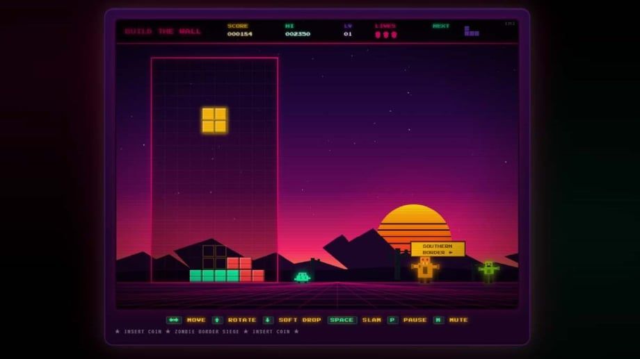 Tetris Responds To White House’s ‘Build The Wall’ Knockoff: "We Take Copyright Infringement Very Seriously"