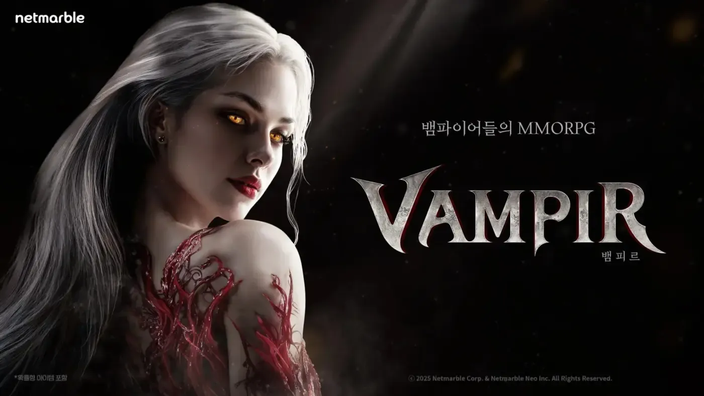 Vampir: Netmarble Launches Pre-Registration for New Vampire-Themed MMORPG in South Korea