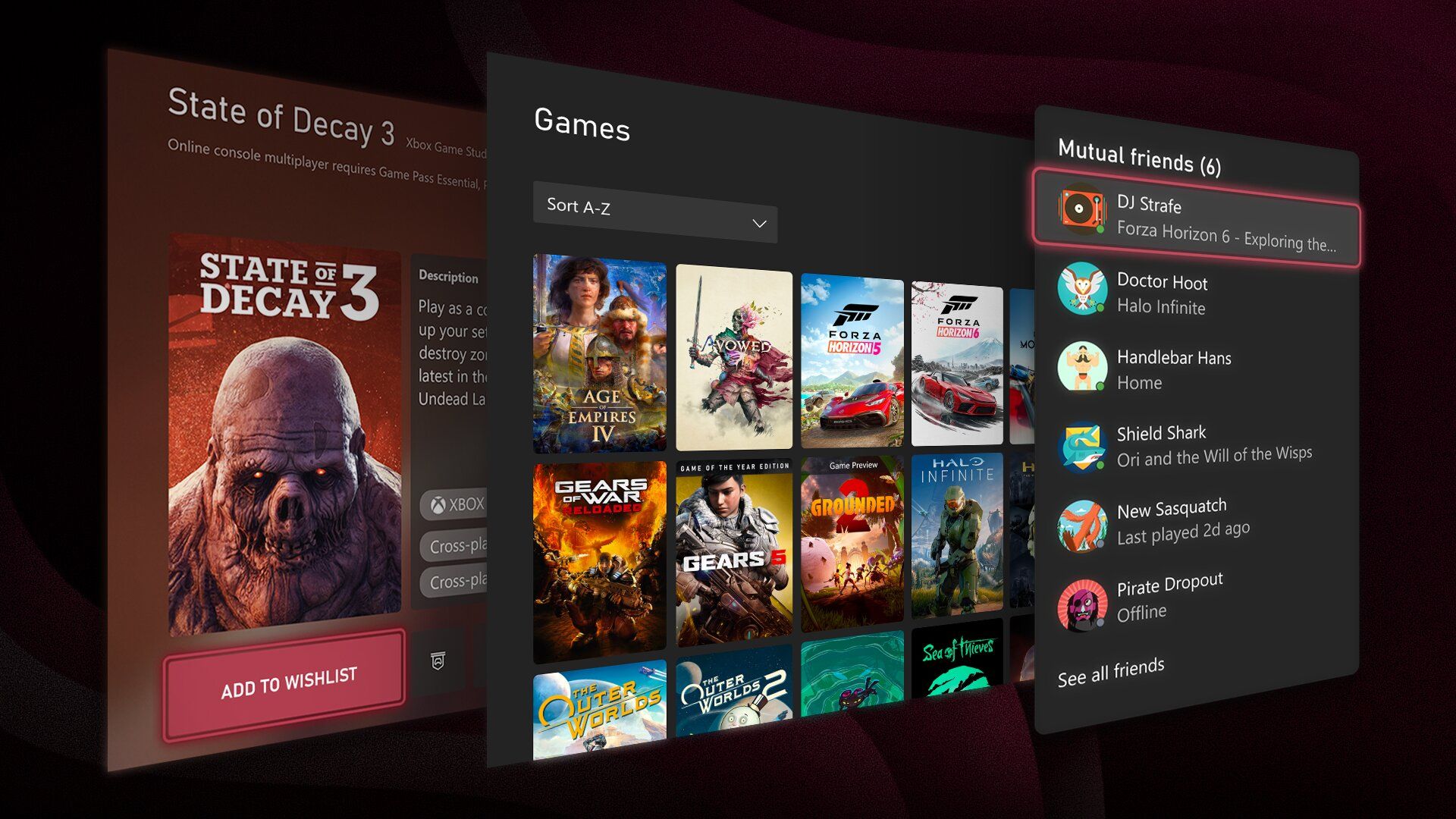 Official image showing off what's new in the latest Xbox Insider update for Xbox consoles.